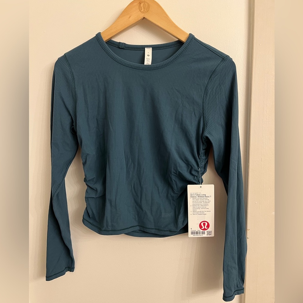 All it takes ribbed nulu long sleeve